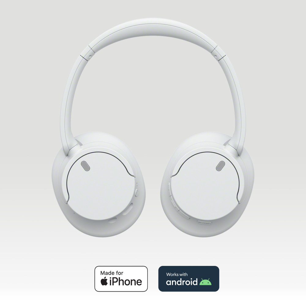Produktbild för Sony WH-CH720 Headset Kabel & Trådlös Huvudband Samtal/musik USB Type-C Bluetooth Vit