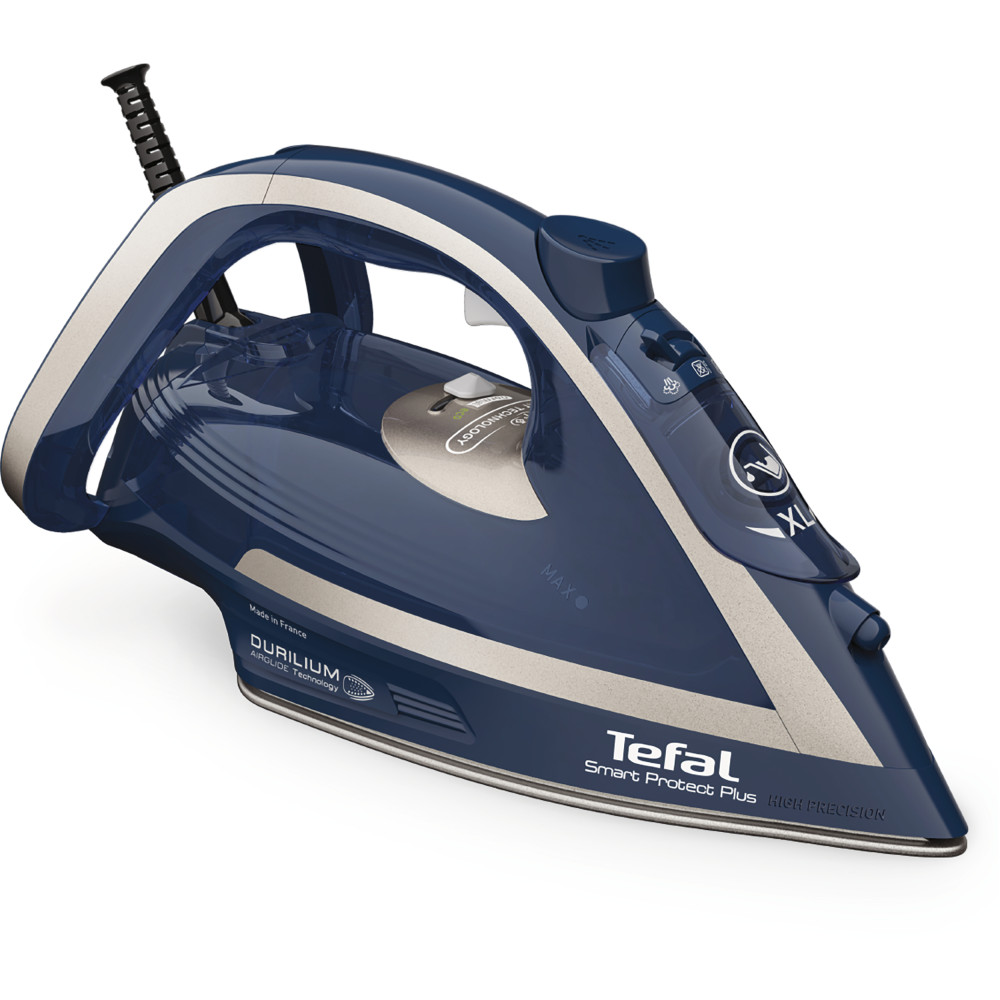 Produktbild för Tefal Smart Protect Plus FV6872 Torr & Ångstrykjärn Durilium AirGlide soleplate 2800 W Blå
