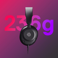 Produktbild för Steelseries Arctis Nova 1 Headset Kabel Huvudband Spela Svart