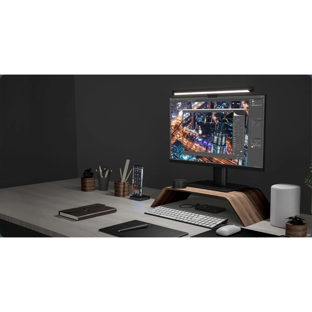 Produktbild för Xiaomi Mi Computer Monitor Light Bar bordslampor 5 W Svart