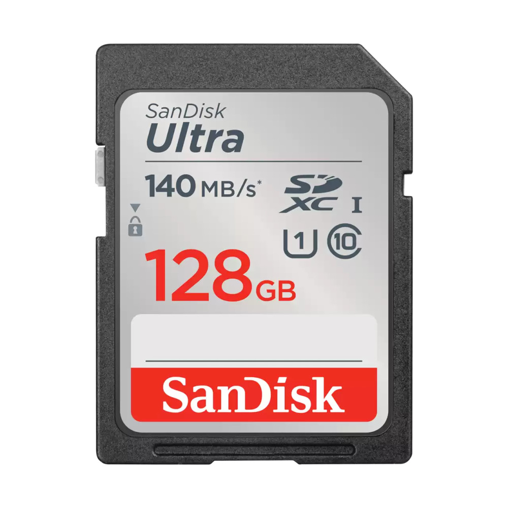 Produktbild för SanDisk Ultra 128 GB SDXC UHS-I Klass 10