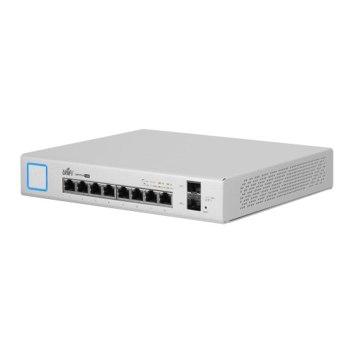 Ubiquiti Networks Ubiquiti UniFi US-8-150W nätverksswitchar hanterad Gigabit Ethernet (10/100/1000) Strömförsörjning via Ethernet (PoE) stöd Vit