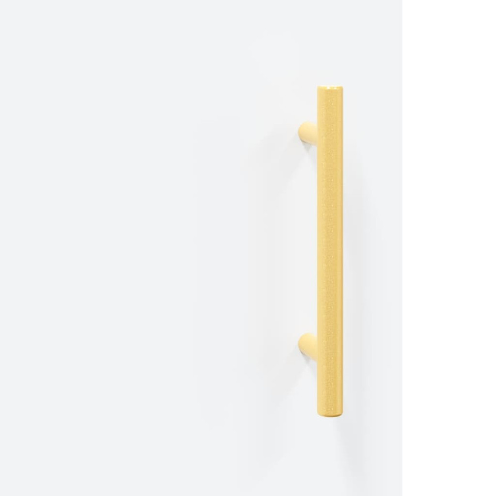 Produktbild för Högskåp vit 69,5x34x180 cm konstruerat trä