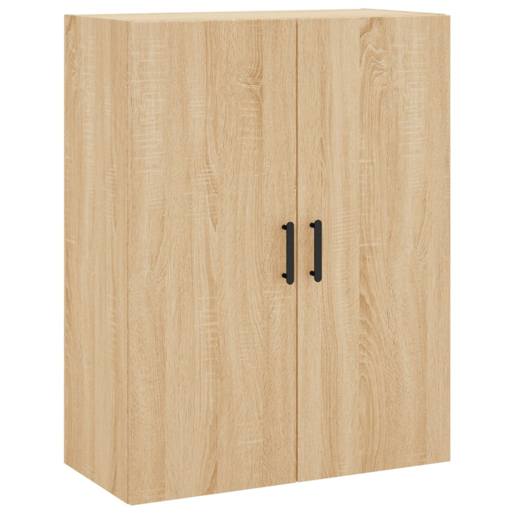 Produktbild för Väggskåp 2 st sonoma-ek 69,5x34x90 cm