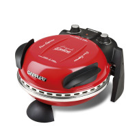 Produktbild för G3 Ferrari Delizia pizzajärn och pizzaugn 1 pizza/pizzor 1200 W Röd