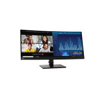 Produktbild för Lenovo ThinkVision P34w-20 LED display 86,7 cm (34.1") 3440 x 1440 pixlar Wide Quad HD Svart