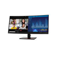 Produktbild för Lenovo ThinkVision P34w-20 LED display 86,7 cm (34.1") 3440 x 1440 pixlar Wide Quad HD Svart