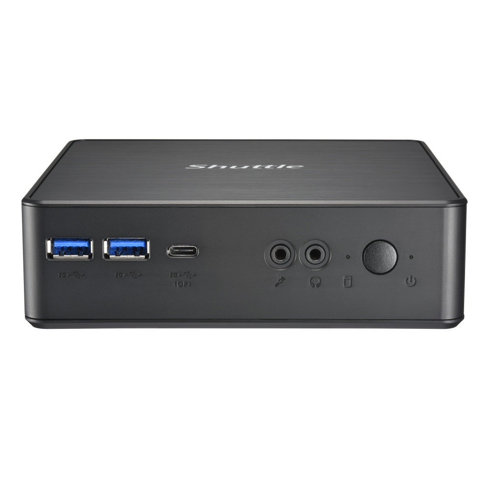 Produktbild för Shuttle XPC nano NC40U7 - mini-PC Core i7 1255U 1.7 GHz - 0 GB - ingen HDD