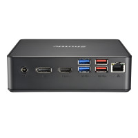 Produktbild för Shuttle XPC nano NC40U7 - mini-PC Core i7 1255U 1.7 GHz - 0 GB - ingen HDD