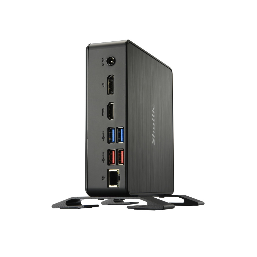 Produktbild för Shuttle XPC nano NC40U7 - mini-PC Core i7 1255U 1.7 GHz - 0 GB - ingen HDD