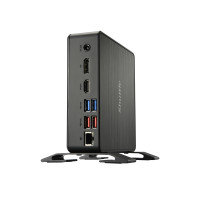 Produktbild för Shuttle XPC nano NC40U7 - mini-PC Core i7 1255U 1.7 GHz - 0 GB - ingen HDD