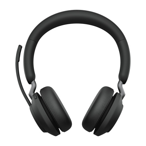 Jabra Jabra Evolve2 65, MS Stereo Headset Trådlös Huvudband Kontor/callcenter USB Type-A Bluetooth Svart