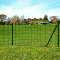 Produktbild för Eurofence stål 25x1,7 m grön