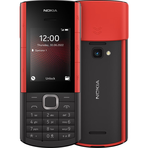 NOKIA Nokia 5710 XA 6,1 cm (2.4") 129,1 g Svart Första mobiltelefon