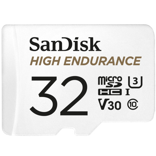 SANDISK SanDisk High Endurance 32 GB MicroSDHC UHS-I Klass 10