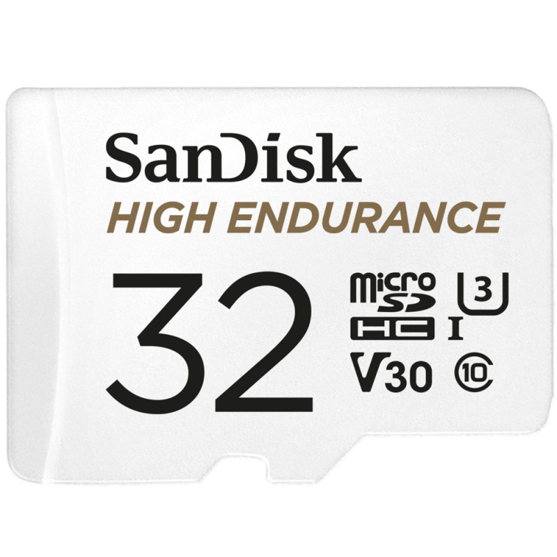 Produktbild för SanDisk High Endurance 32 GB MicroSDHC UHS-I Klass 10