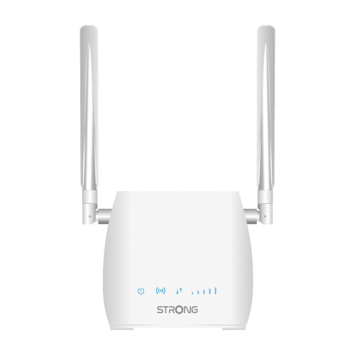 Strong Strong 300M trådlös router Snabb Ethernet Singel-band (2,4 GHz) 4G Vit
