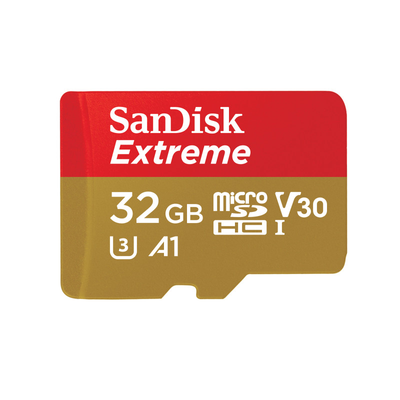 Produktbild för SanDisk Extreme 32 GB MicroSDHC UHS-I Klass 10