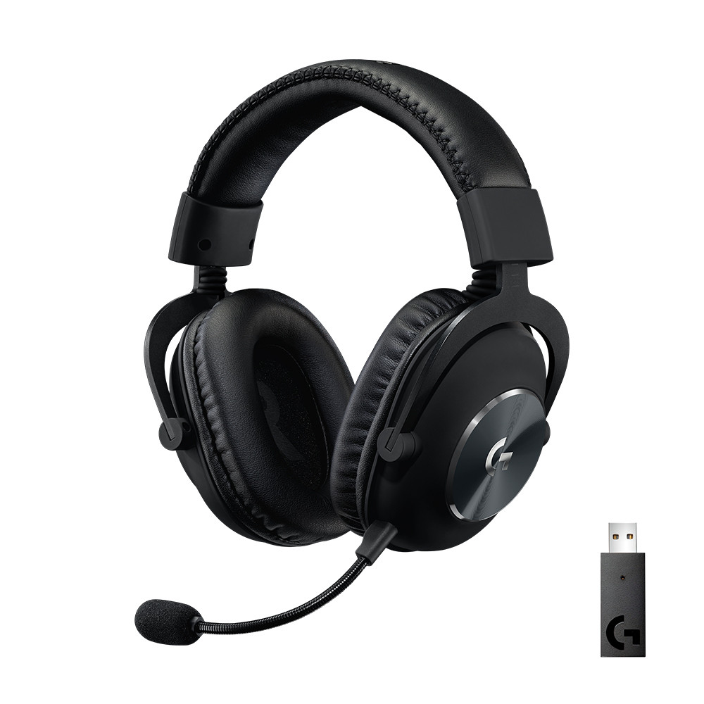 Produktbild för Logitech G Pro X Headset Trådlös Huvudband Spela Svart