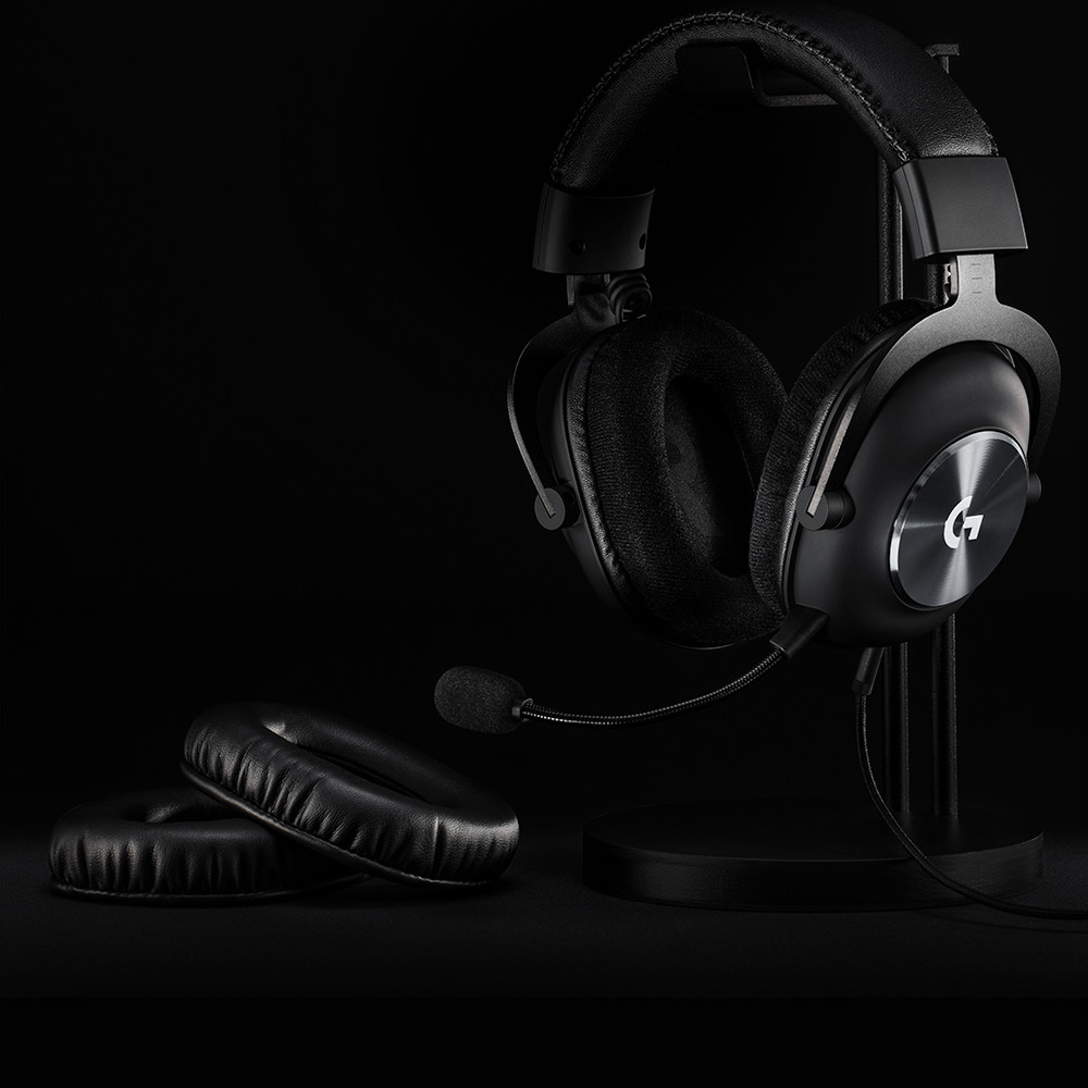 Produktbild för Logitech G Pro X Headset Kabel Huvudband Spela Svart
