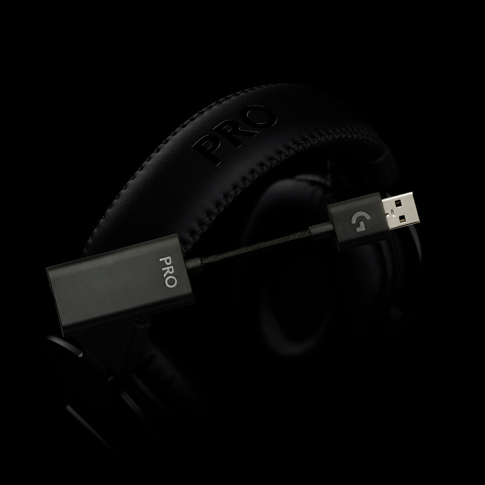 Produktbild för Logitech G Pro X Headset Kabel Huvudband Spela Svart