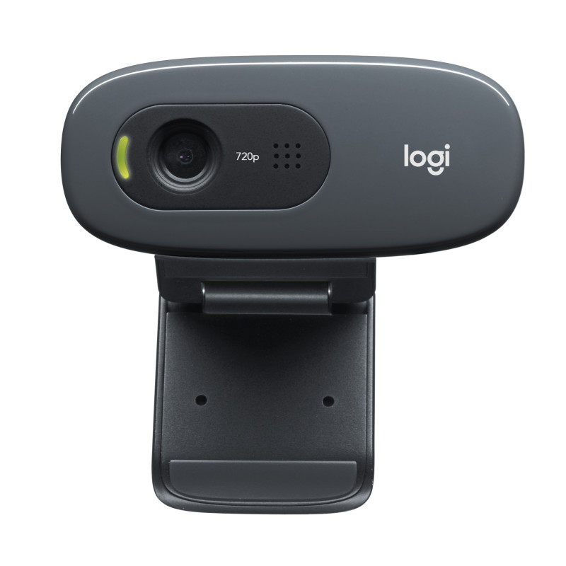 Produktbild för Logitech C270 webbkameror 3 MP 1280 x 720 pixlar USB 2.0 Svart