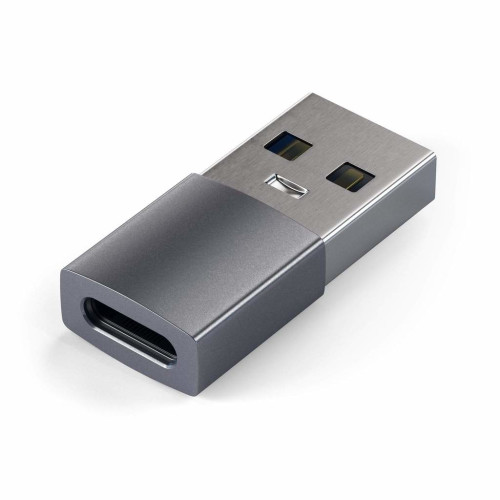 Satechi Satechi ST-TAUCM kabelomvandlare (hane/hona) USB-A USB-C Grå