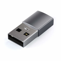 Produktbild för Satechi ST-TAUCM kabelomvandlare (hane/hona) USB-A USB-C Grå