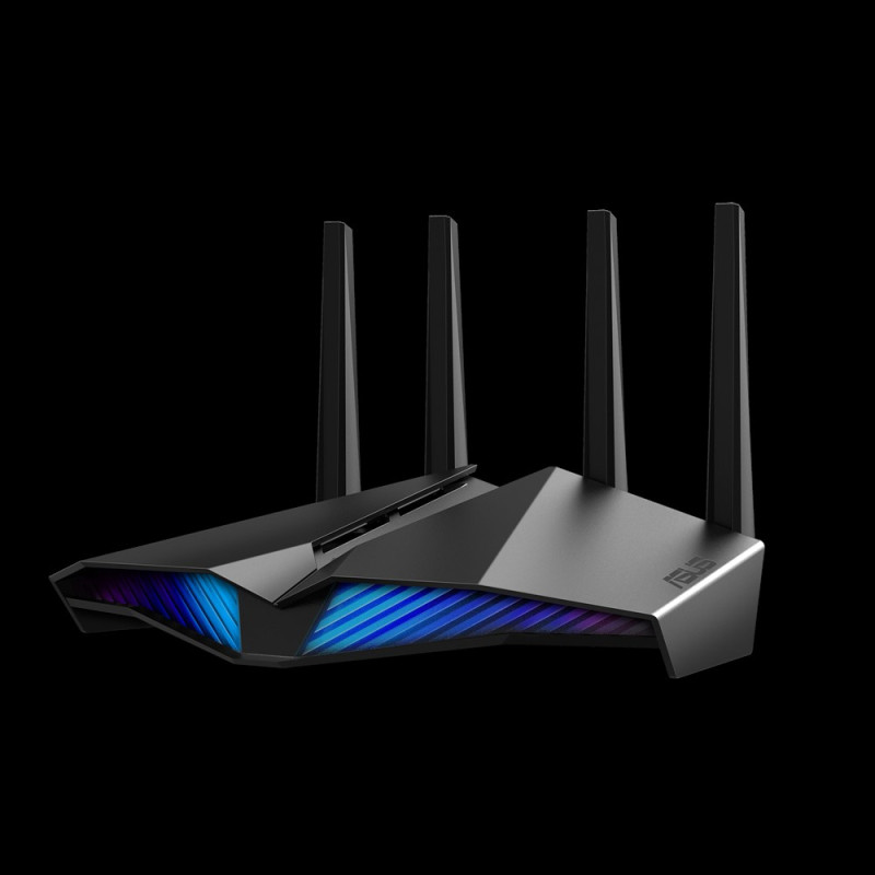Produktbild för ASUS RT-AX82U trådlös router Gigabit Ethernet Dual-band (2,4 GHz / 5 GHz) Svart