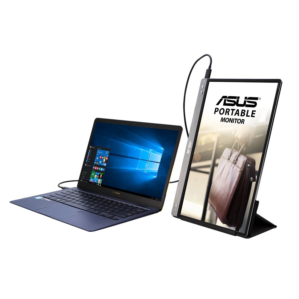Produktbild för ASUS MB14AC platta pc-skärmar 35,6 cm (14") 1920 x 1080 pixlar Full HD Grå