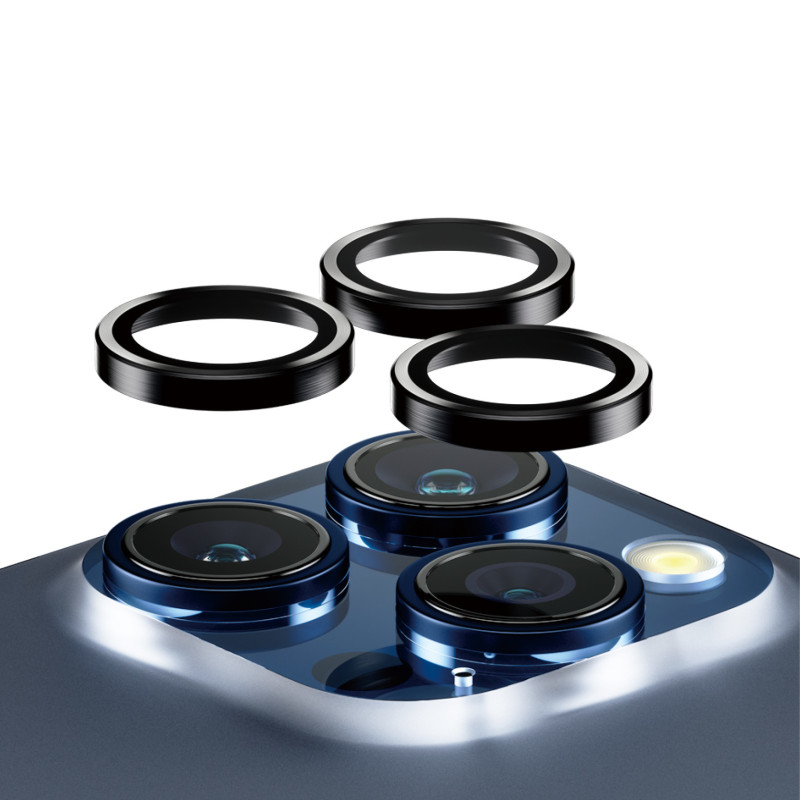Produktbild för PanzerGlass Lens Protector Rings HOOP Genomskinligt skärmskydd Apple 1 styck