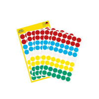 Produktbild för Färgkodning AVERY Ø12mm sort.färg 270/fp