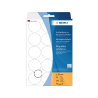 Produktbild för Etikett HERMA Allround 32mm vit 480/fp