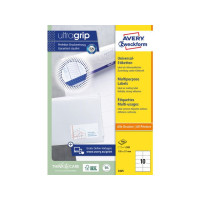 Produktbild för Etikett AVERY 105x57mm 1000/fp