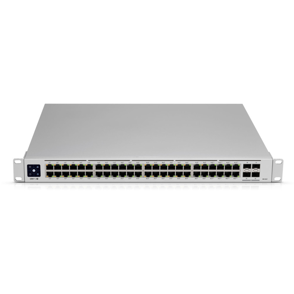 Produktbild för Ubiquiti UniFi USW-PRO-48 nätverksswitchar hanterad L2/L3 Gigabit Ethernet (10/100/1000) 1U Silver