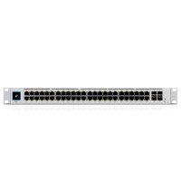 Produktbild för Ubiquiti UniFi USW-PRO-48 nätverksswitchar hanterad L2/L3 Gigabit Ethernet (10/100/1000) 1U Silver