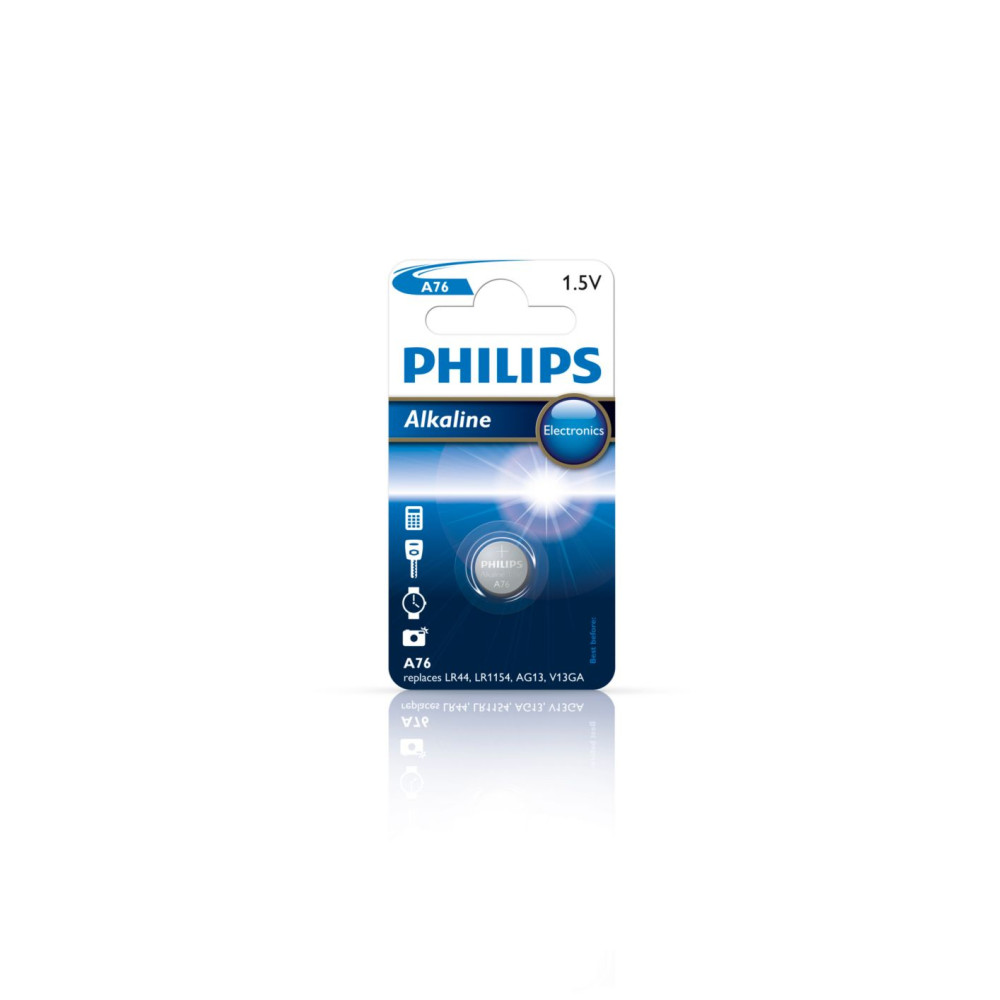 Produktbild för Philips Minicells Knappcell A76/01B