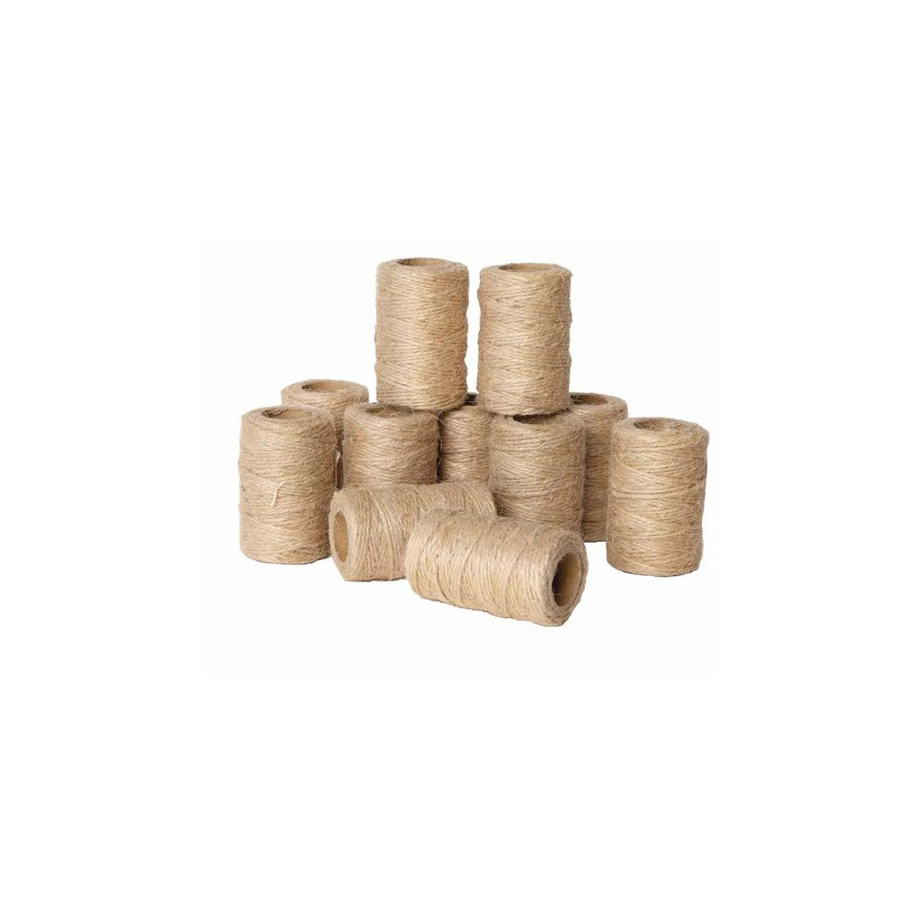 Produktbild för Jutesnöre natur 25m/rl