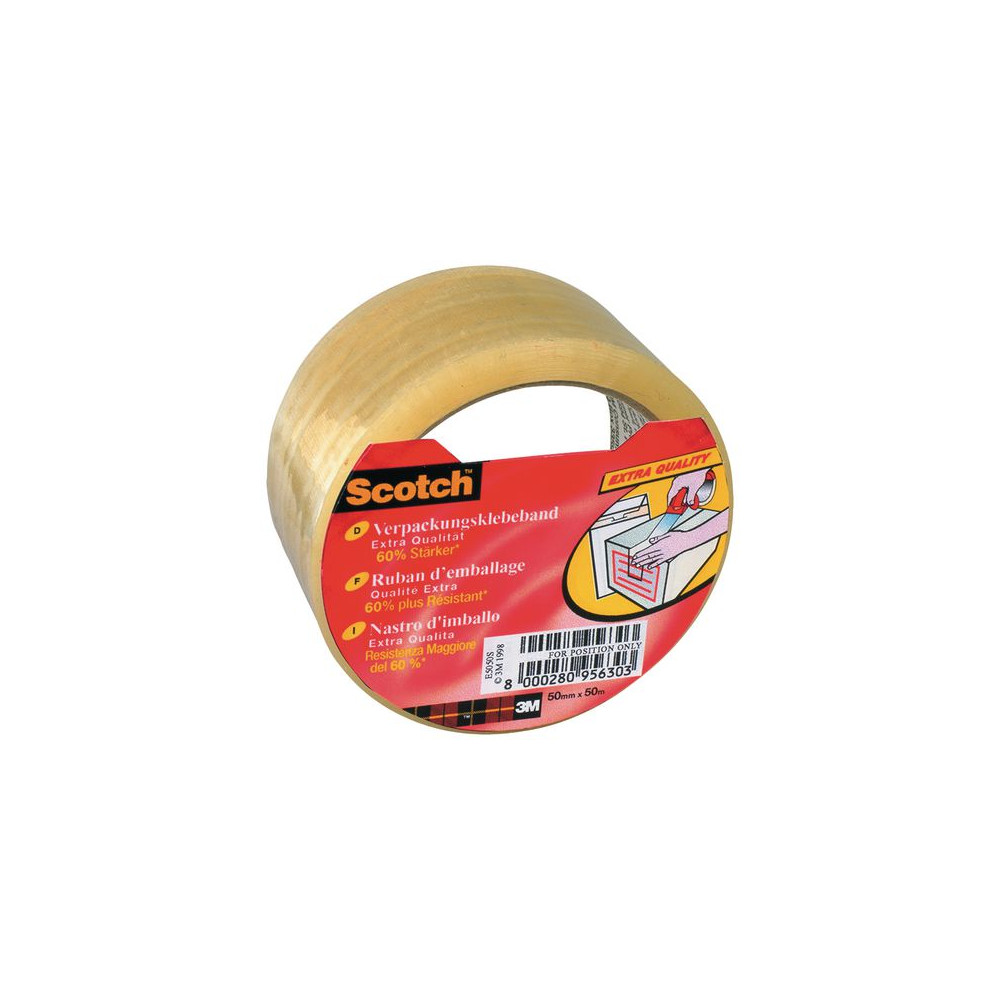 Produktbild för Packtejp SCOTCH 309 PP 50mmx66m klar