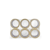 Produktbild för Packtejp ETAB 541 PP 50mmx66m klar 6/fp