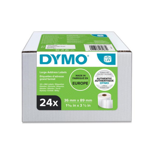 DYMO Etikett DYMO S0722390 89x36mm 24rl/FP