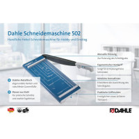 Produktbild för Skärmaskin DAHLE 502 A4