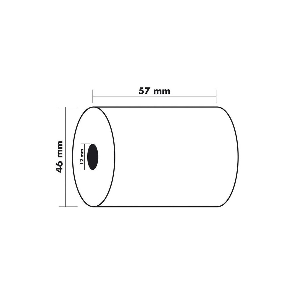 Produktbild för Thermorulle bisf.fri 57x46x12mm 24m