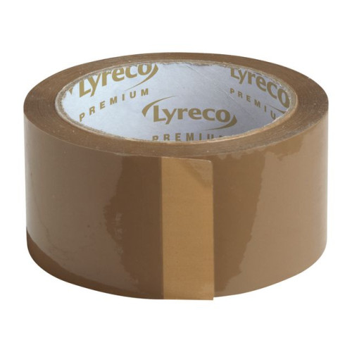Lyreco Packtejp LYRECO Pre PP 50mmx66m br 6/fp