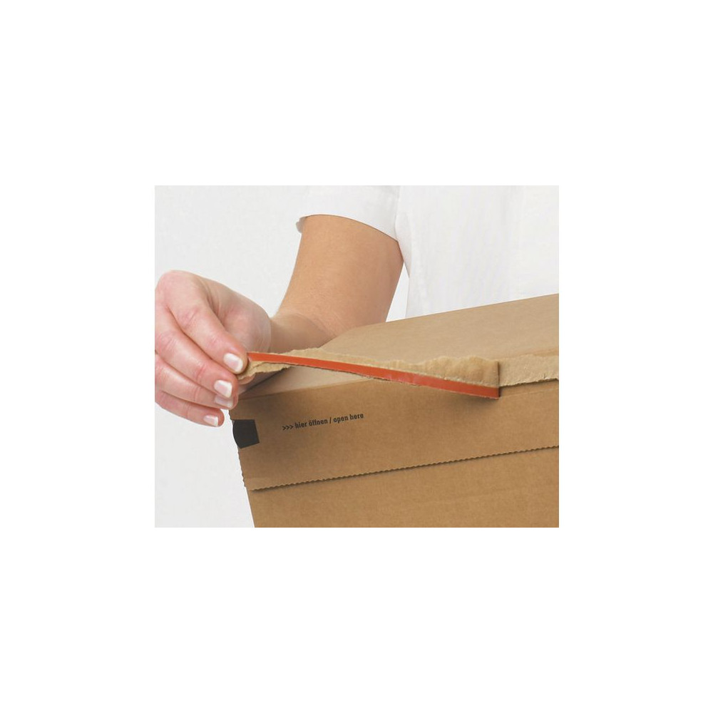 Produktbild för Pappkuvert COLOMPAC 235x340x35mm brun