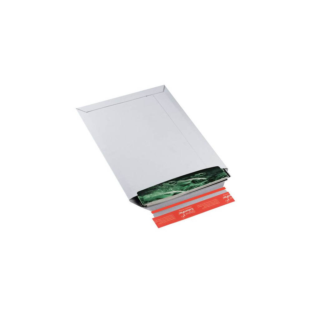 Produktbild för Pappkuvert COLOMPAC C4+ 245x345x30mm vit