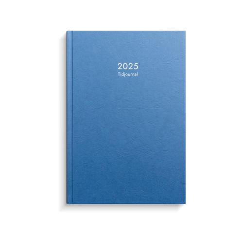 Burde Tidjournal 2025 blå - 1000