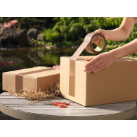 Produktbild för Packtejp TESA Eco Strong 50mmx66m brun