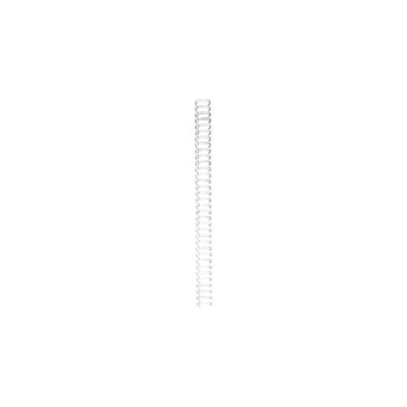 Produktbild för Wirespiraler PAVO 9,5mm 100/fp vit