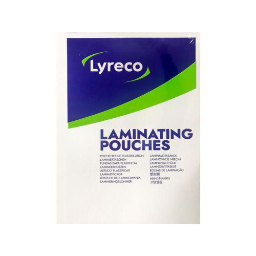 Lyreco Laminat LYRECO A4 125mic Matt 100/FP
